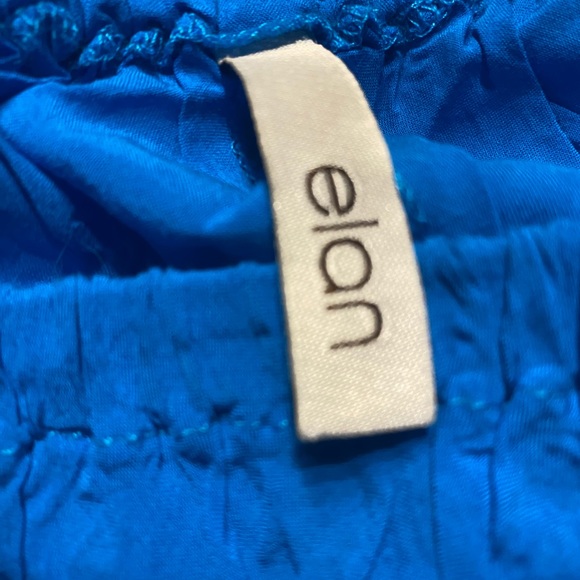 elan - Long Blue Strapless Maxi Dress - Picture 8 of 12